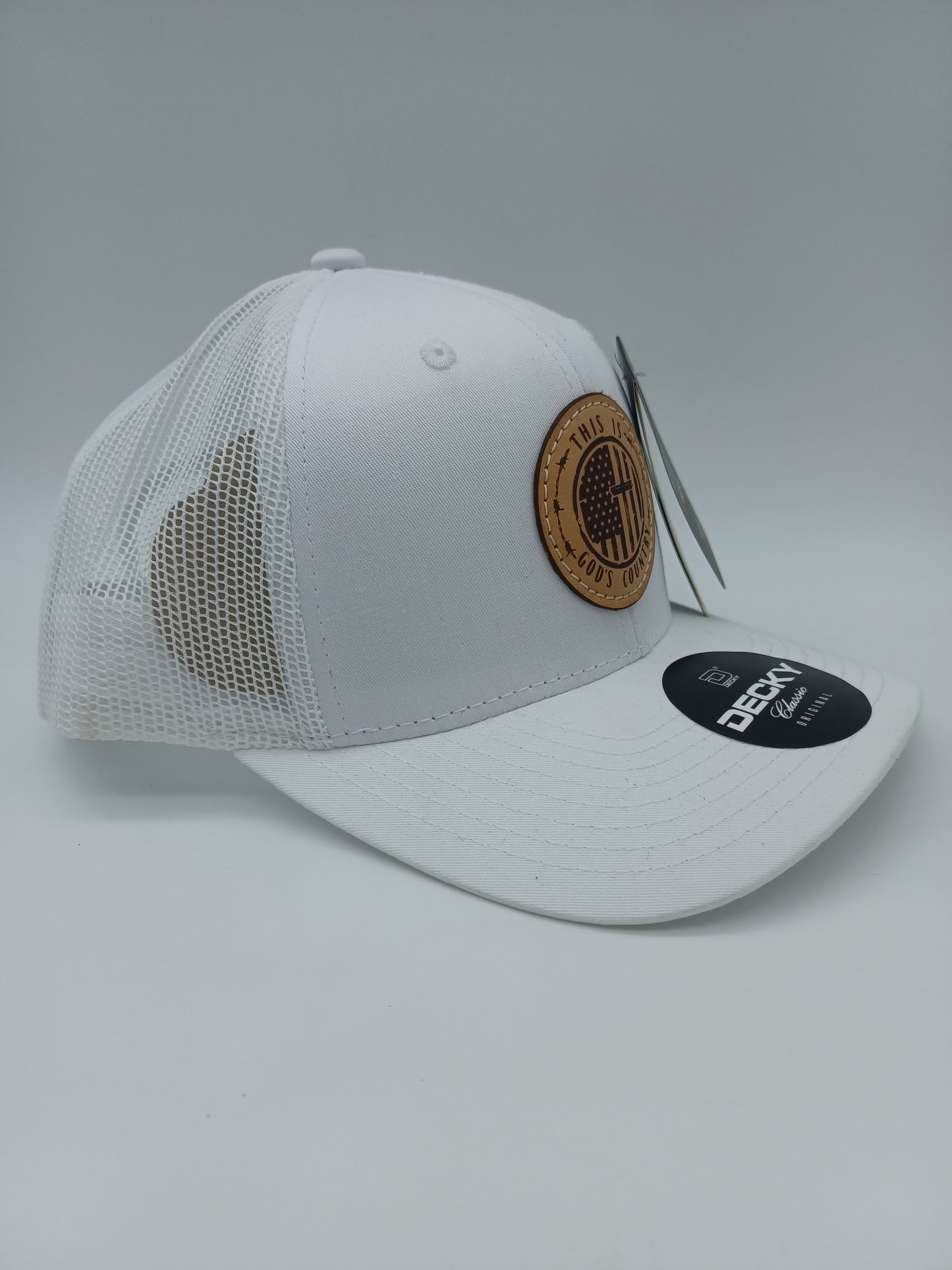 This Is God's Country - Leather Patch Hat