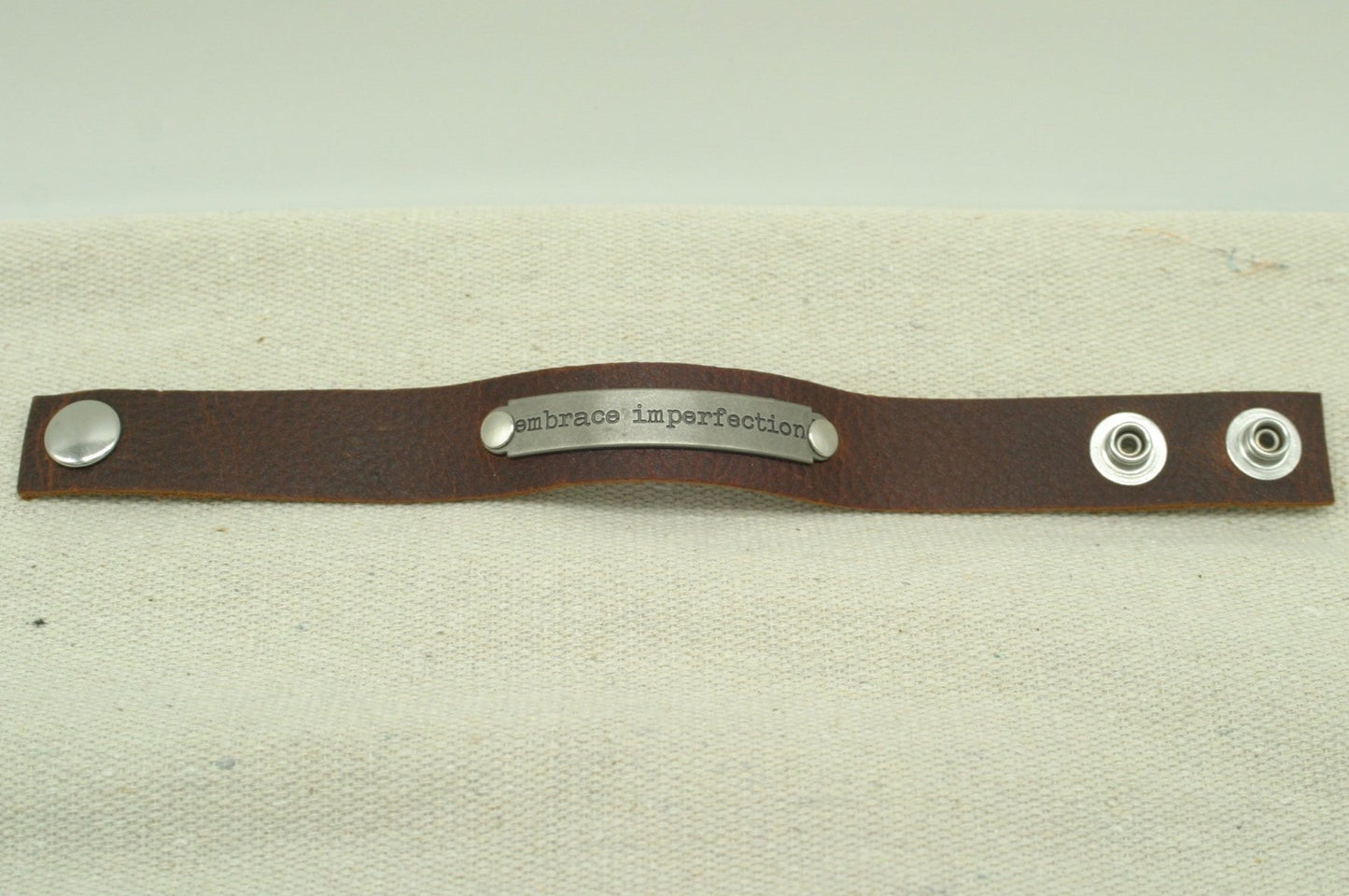 Motivational Bracelet - Embrace Imperfection
