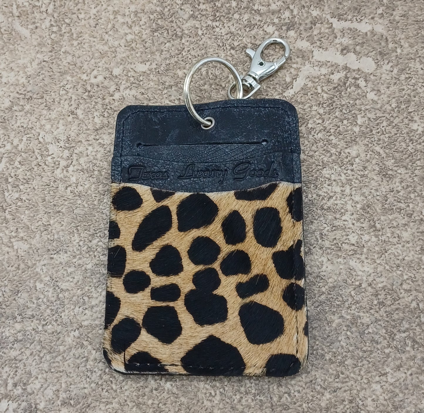 ID Badge Holder with Credit Card Pockets