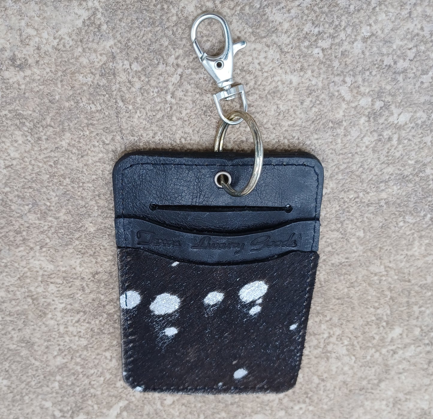 ID Badge Holder with Credit Card Pockets