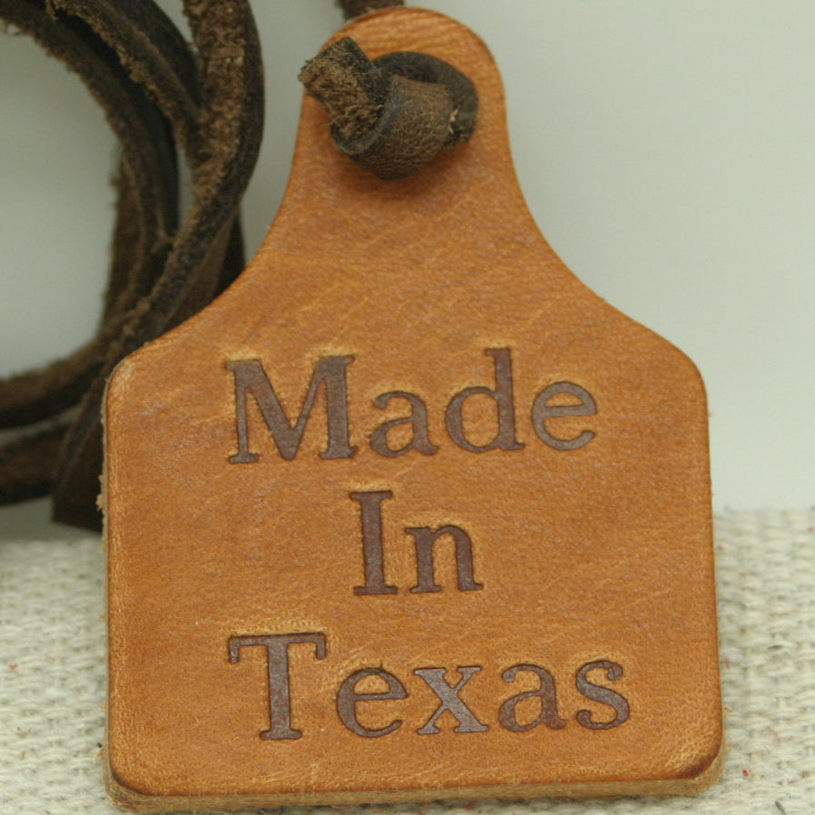 Air Freshener - Texas & Cow Tag - Wrap-Around
