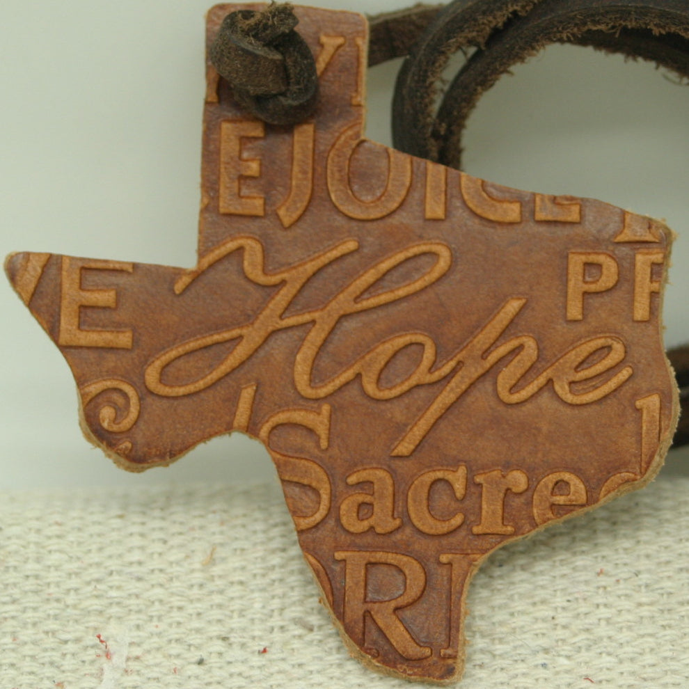 Air Freshener - Texas & Cow Tag - Wrap-Around