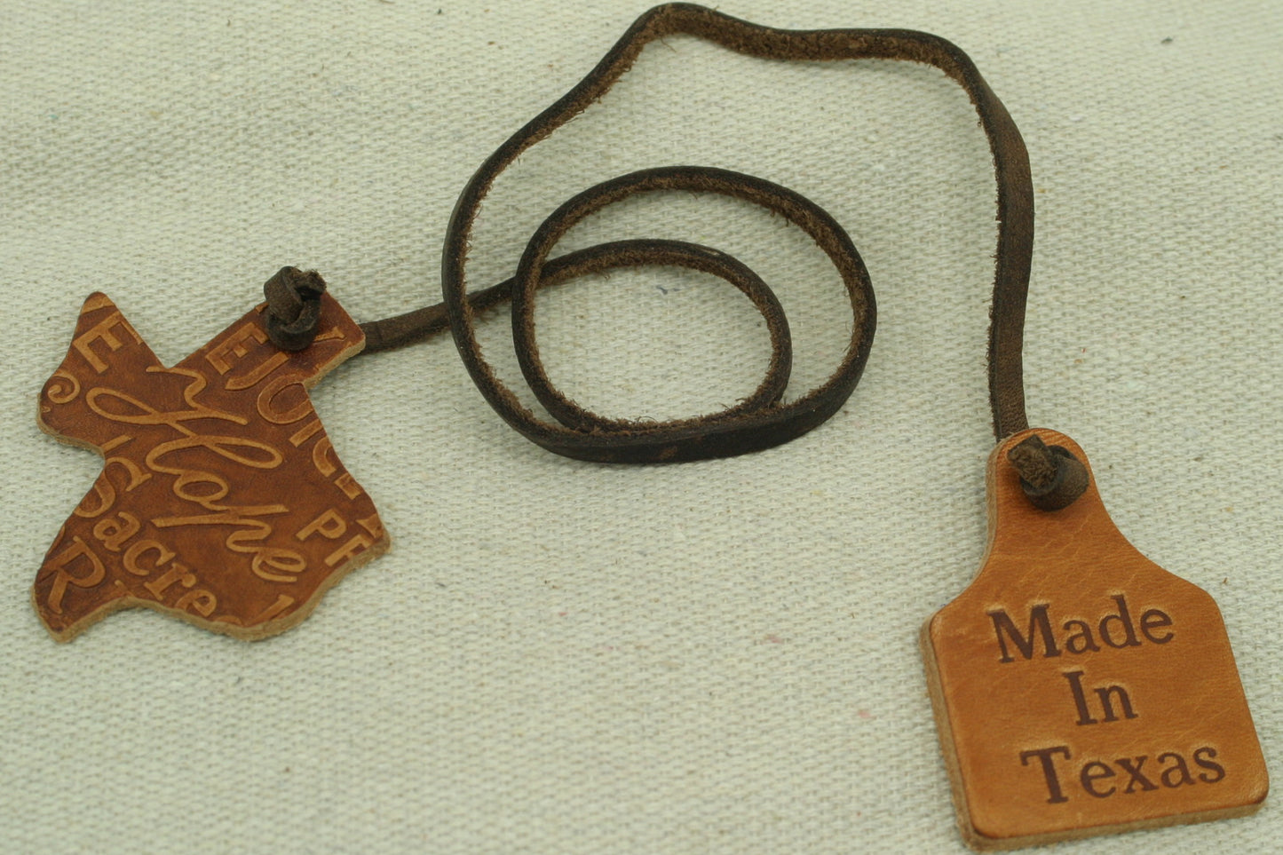 Air Freshener - Texas & Cow Tag - Wrap-Around