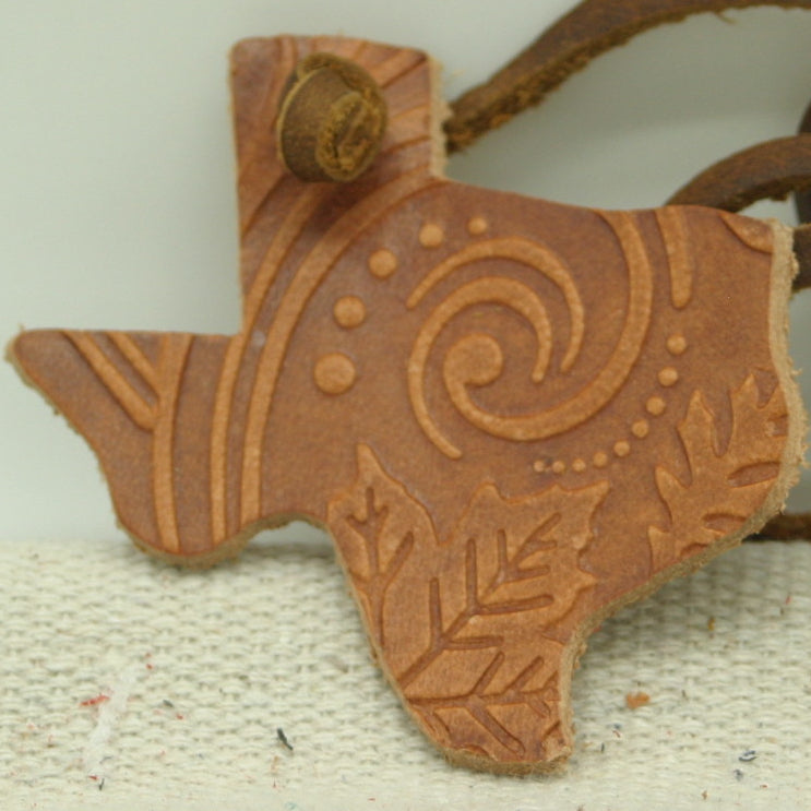 Air Freshener - Texas & Cow Tag - Wrap-Around