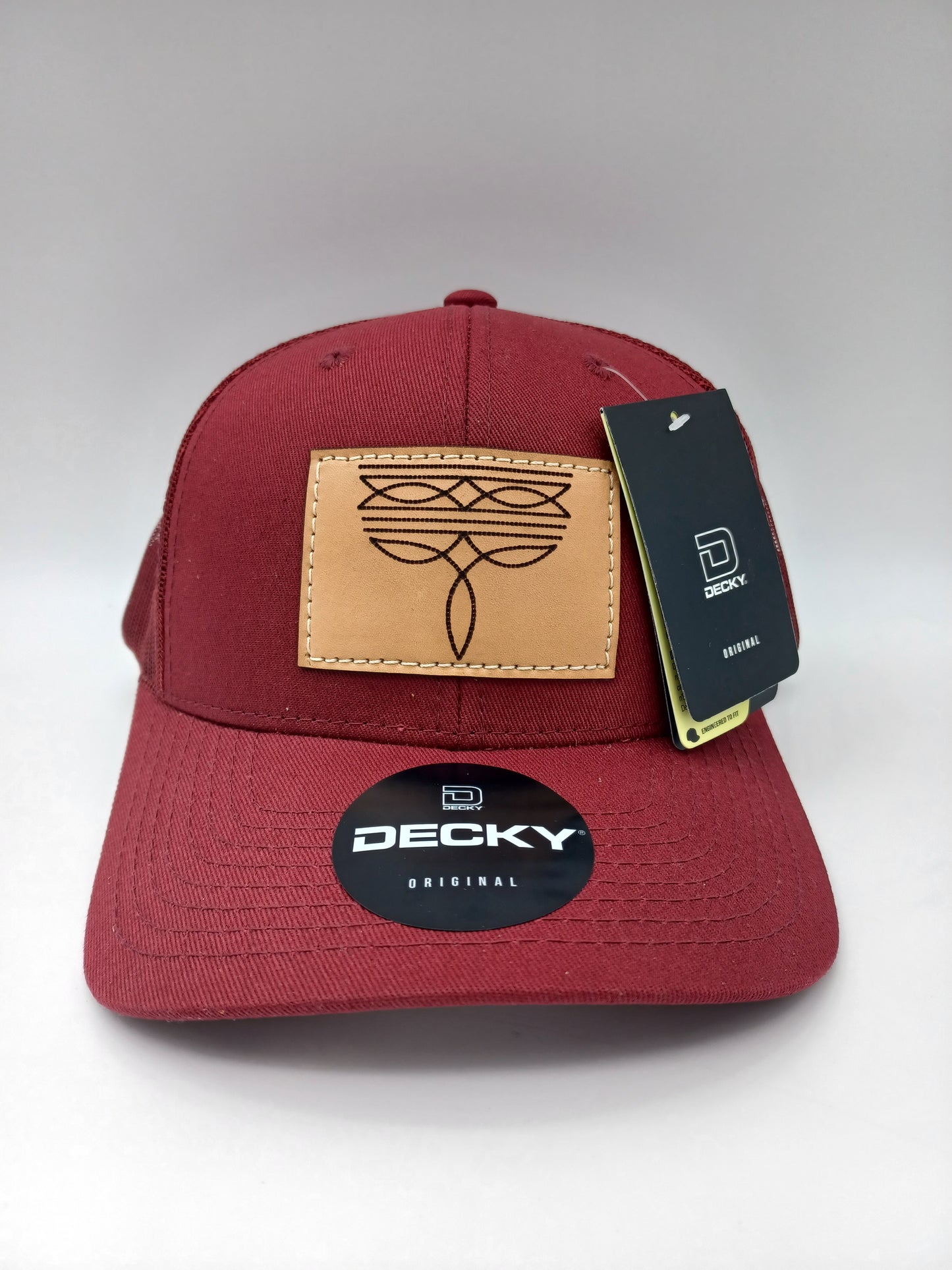 Classic Bootstitch - Leather Patch Hat