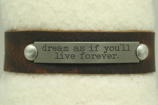 Motivational Bracelet - Dream As If