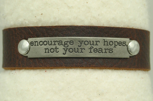 Motivational Bracelet - Encourage Your Hopes
