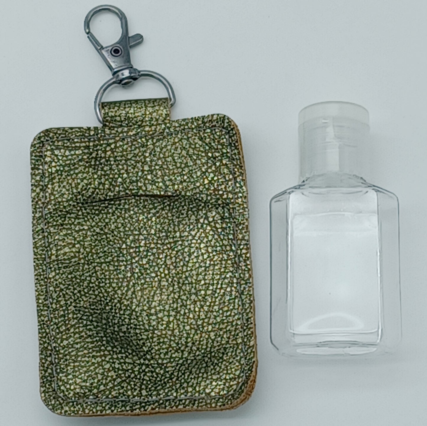 Hand Sanitizer or Lotion Case with Clip