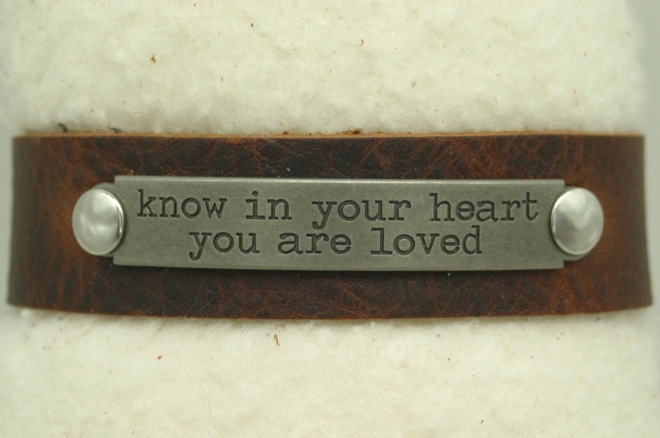 Motivational Bracelet - Know In Your Heart