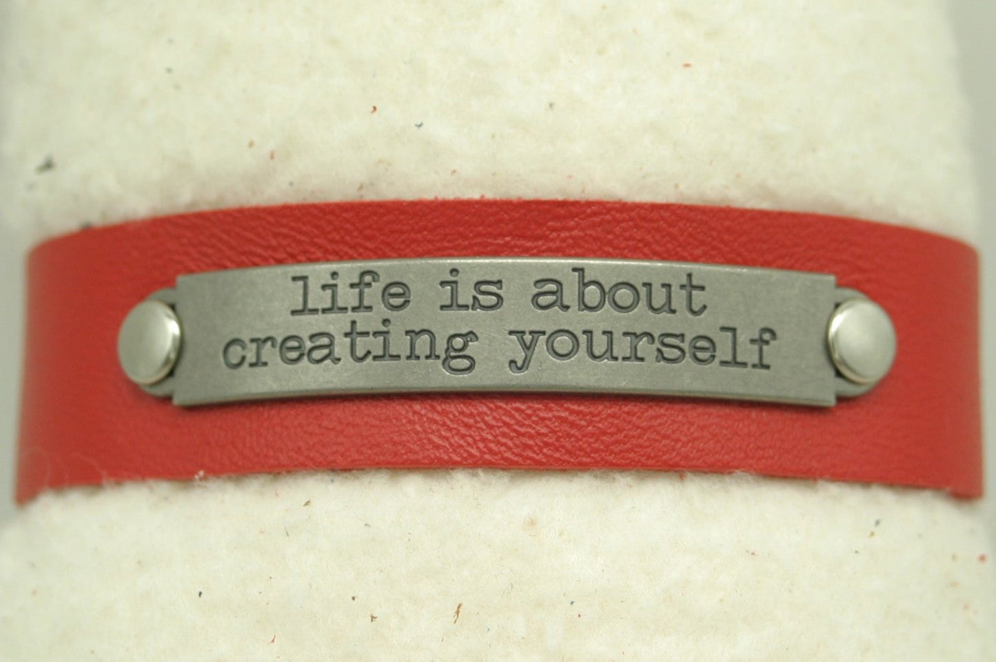 Motivational Bracelet - Life Is About