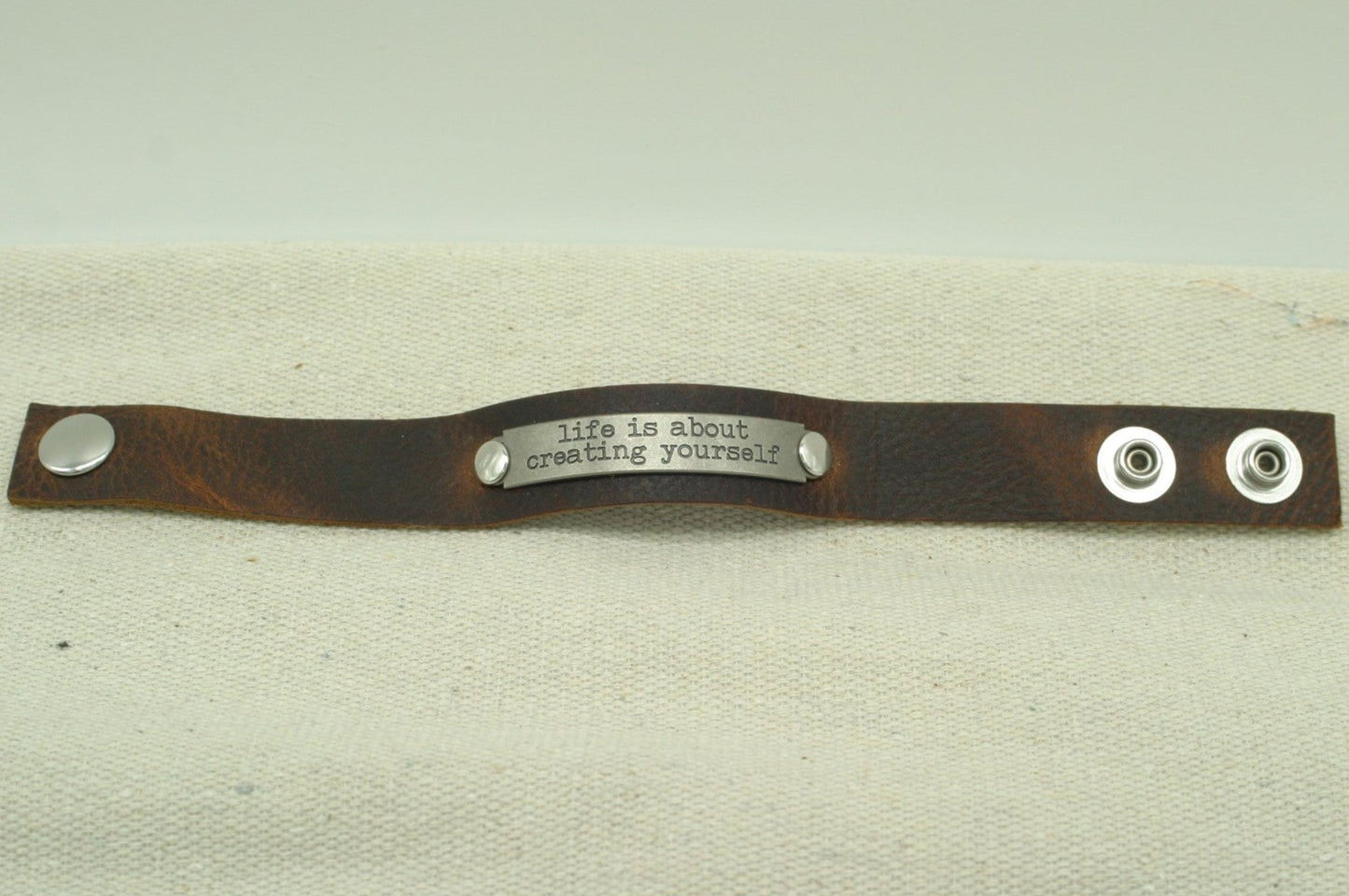 Motivational Bracelet - Life Is About