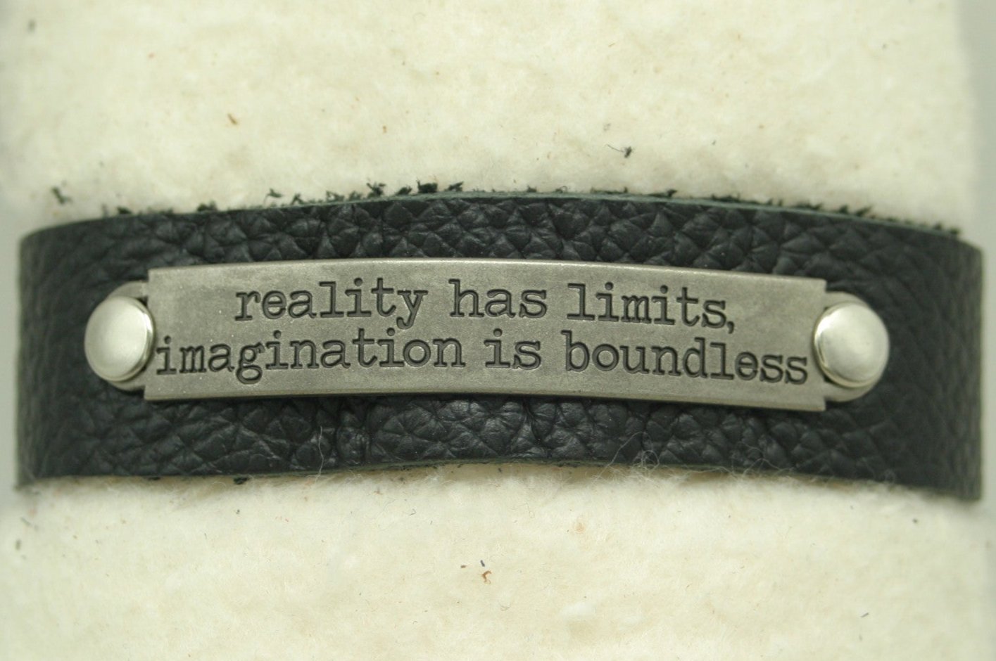 Motivational Bracelet - Reality Has Limits