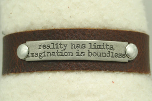 Motivational Bracelet - Reality Has Limits