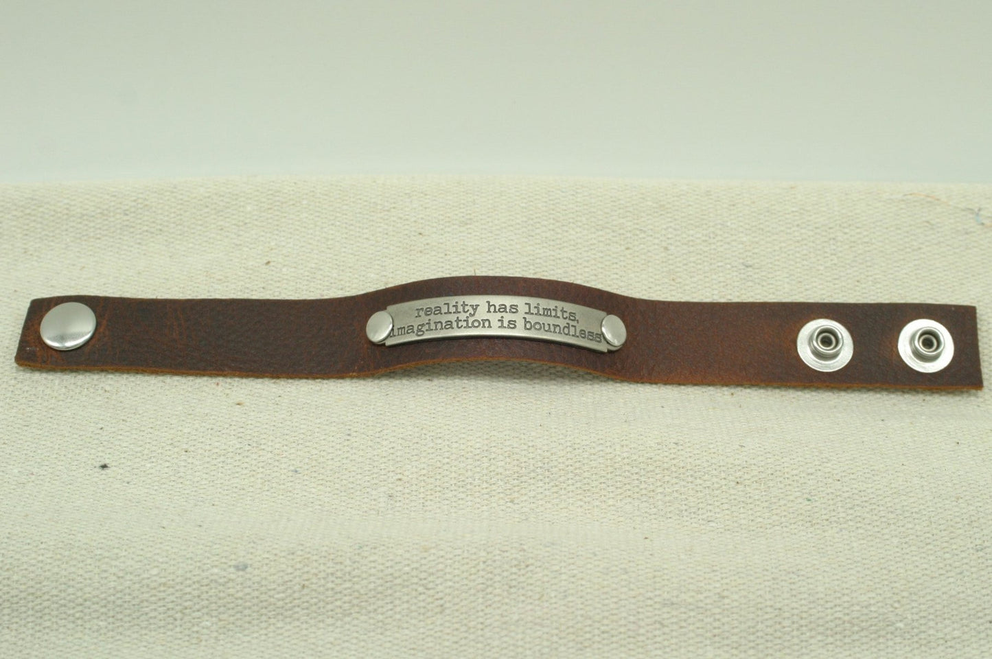 Motivational Bracelet - Reality Has Limits